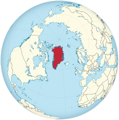 Położenie Grenlandii