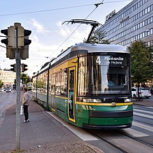 Skoda Artic on line 4 HKL HST Artic 405, Mannerheimintie, 2019 (01).jpg