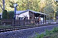 Oberholz stop;  Railway line Leipzig - Geithain (railway stop Großpösna-Oberholz)