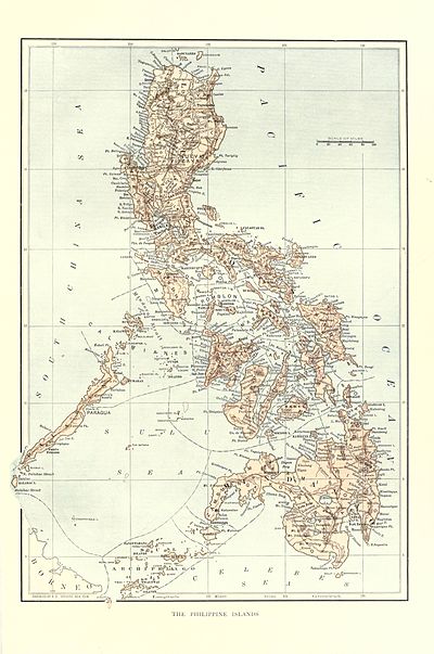 Map of the Philippines from "Harper