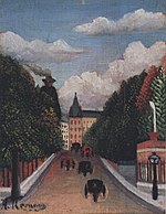 Henri - Rousseau - Udsigt fra venstre af (La) Gare d'Austerlitz.jpg