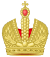 Heraldic Imperial Crown of Russia gold.svg