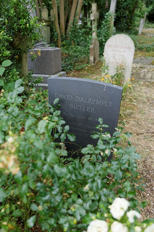 The grave of David Dalrymple Butler, Highgate Cemetery, London