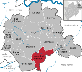 Horn-Bad Meinberg Place in North Rhine-Westphalia, Germany