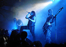 Horna, Eylül 2007'de canlı performans sergiliyor