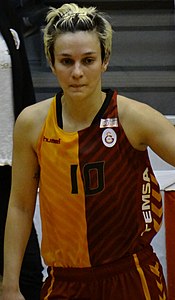 Işıl Alben Fenerbahçe Basketball féminin vs Galatasaray Basketball féminin TWBL 20180408.jpg