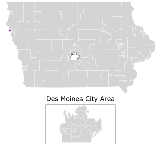 <span class="mw-page-title-main">Iowa's 1st House of Representatives district</span> American legislative district