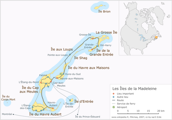 Les Iles De La Madeleine Wikiwand