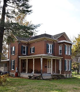 Clark House (Iowa City, Iowa) Historic house in Iowa, United States