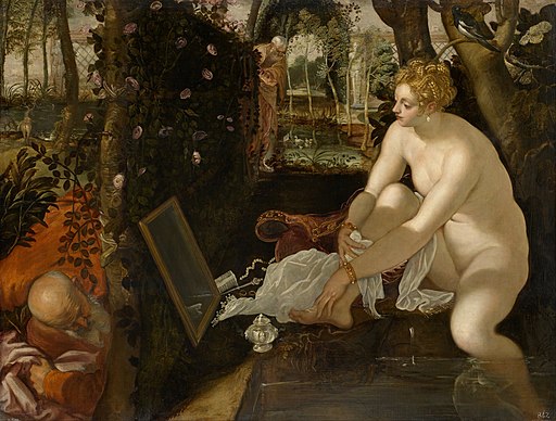 Jacopo Robusti, called Tintoretto - Susanna and the Elders - Google Art Project