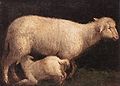 Вівця і ягня (~ 1560). Галерея Боргезе, Рим