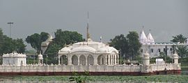 Jal Mandir in Pawapuri Jal Mandir.The Jain Temple at Pawapur,.jpg