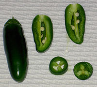 Raw jalapeno peppers were associated with illness in the 2008 outbreak. Jalapenyo.jpg