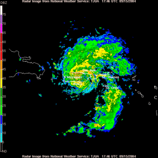 <span class="mw-page-title-main">Effects of Hurricane Jeanne in Puerto Rico</span> Effects of Tropical storm of 2004