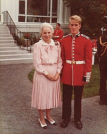 Jeanne Sauve (left), Canada's first female governor general Jeanne Sauve 1985.jpg