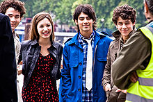 Jonas Brothers and Demi Lovato.jpg