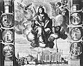 Thumbnail for File:Köln - Brückenstraße St. Kolumba mit Nordansicht der Kirche um 1680 rba mf108020.jpg