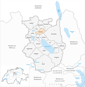 Map of Geuensee