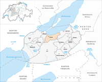 Municipality of Vinelz Karte Gemeinde Vinelz 2007.png