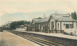 <span class="mw-page-title-main">Kemnay railway station</span> Former railway station in Scotland