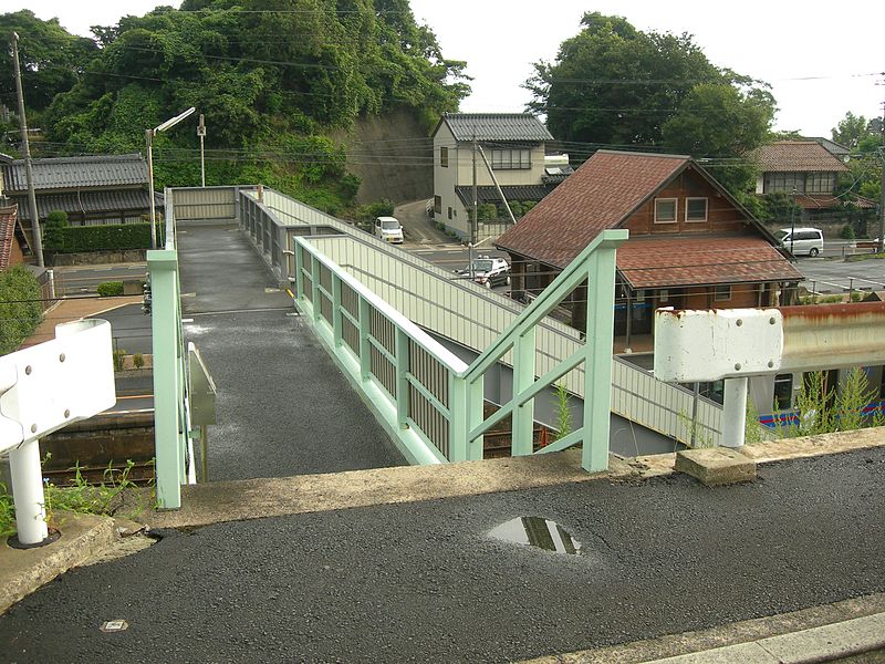 File:Kimachi Station-South-entrance.jpg