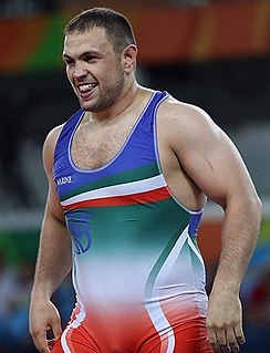 Komeil Ghasemi Iranian wrestler