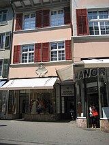 House in Solothurn where Tadeusz Kosciuszko was living at the time of his death in October 1817.