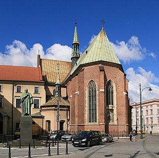 <span class="mw-page-title-main">Basilica of St. Francis of Assisi, Kraków</span> Church in Kraków, Poland