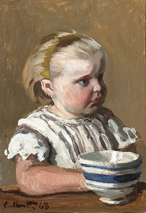 L'Enfant a la tasse, Жан Моне.jpg портреті