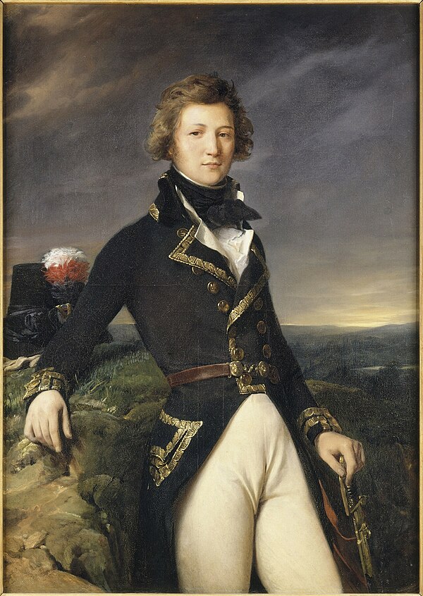 Louis Philippe, Duke of Chartres, in 1792 by Léon Cogniet (1834)