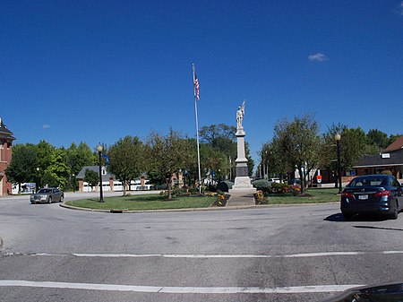 LaGrange Ohio traffic circle