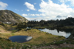 Middle lake of Bastan