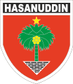 Logo Kodam XIV/Hasanuddin (1957—1985), (2017—Sekarang)
