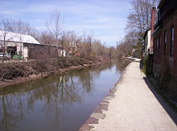 Ламбертвилл, Нью-Джерси-Делавэр және Raritan Canal.jpg