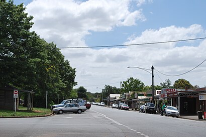 How to get to Lancefield with public transport- About the place