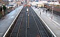 Largs station looking north