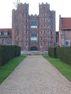 Layer Marney Tower Gatehouse, the tallest in B...