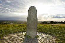 The Lia Fáil (Stone of Destiny) at the Hill of Tara was the traditional inauguration site of the High King of Ireland.