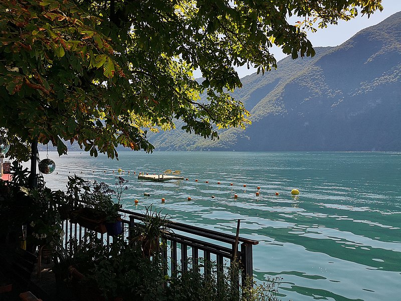 File:Lido San Domenico platform near Lugano.jpg