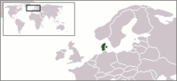 Locatie van Kongeriget Danmark