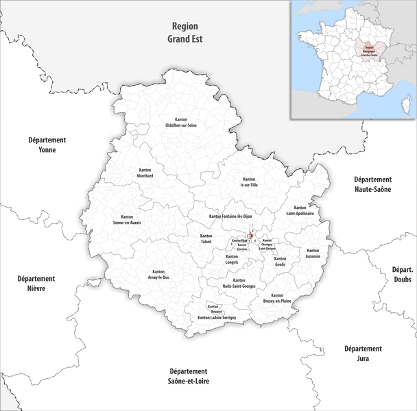 File:Locator map of Kanton Dijon-2.png