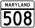 Thumbnail for Maryland Route 508