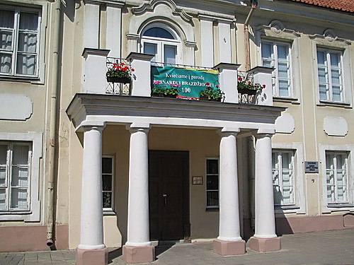 Maironis's former house; now the Maironis Lithuanian Literature Museum in Kaunas