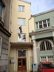 Maja, kus asus Eesti esimene muusikakõrgkool.JPG