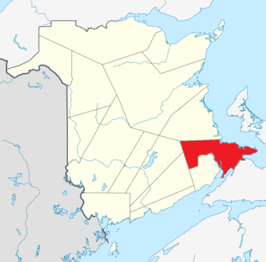 New Brunswick Counties