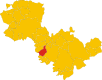 Map of comune of Lugnano in Teverina (province of Terni, region Umbria, Italy).svg