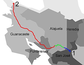 <span class="mw-page-title-main">National Route 1 (Costa Rica)</span> Highway in Costa Rica