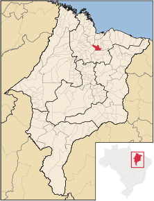 Kart over Santa Rita