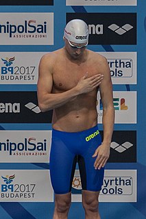 Marcin Cieślak Polish swimmer