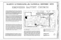 Martin Luther King, Jr. Ulusal Tarihi Sit Alanı, Ebenezer Baptist Kilisesi, 407 Auburn Avenue Northeast, Atlanta, Fulton County, GA HABS GA,61-ATLA,54- (sayfa 1 / 14).tif